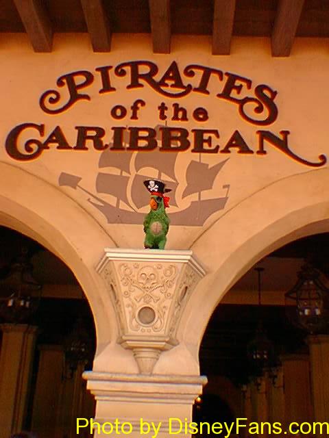 Pirate parrot in 1996