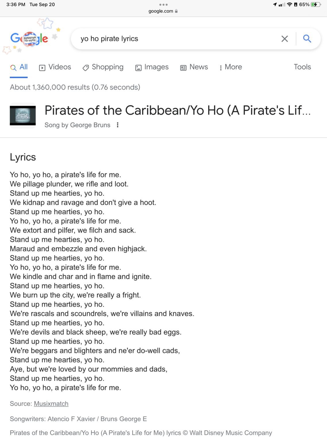 Pirate R Song The time(s) Disney changed the lyrics to the Pirates of the Carribean ...